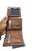 ESTIPOSS Premium Leather Bifold Wallet – Brown - Image 2