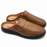 Mens Plain Half Loafer