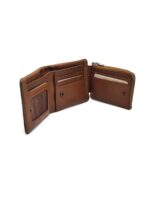 ESTIPOSS Men’s Premium Leather Bifold Wallet – Brown - Image 3