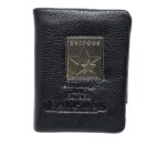 ESTIPOSS Mens Premium Leather Bifold wallet – Black