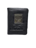 ESTIPOSS Mens Premium Leather Bifold wallet – Black