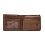 ESTIPOSS Men’s Premium Leather Bifold Wallet – Brown