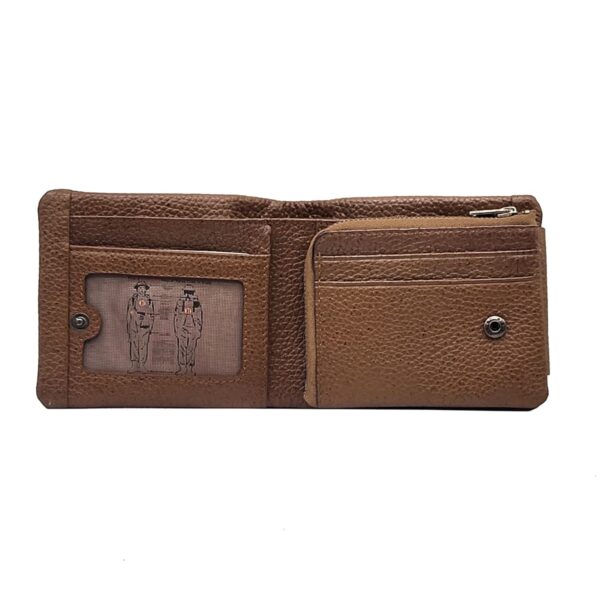 ESTIPOSS Men’s Premium Leather Bifold Wallet – Brown