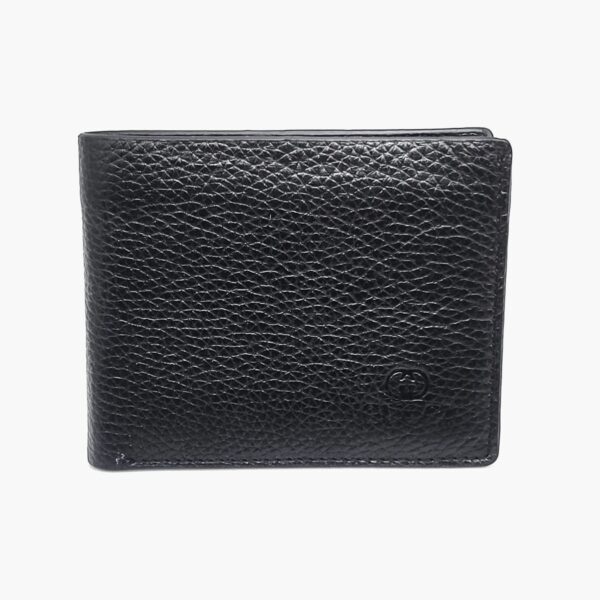 Gucci Mens premium leather short Wallet - black