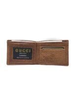 Gucci Mens Premium Leather Short Wallet – Brown - Image 2